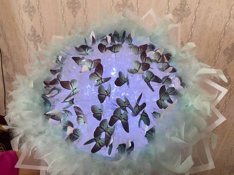 Kapalak gul babachka buket