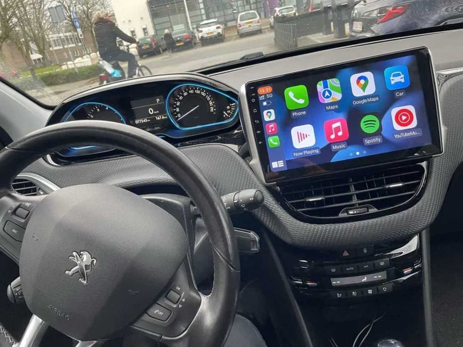 Navigatie cu Android Peugeot 208 2008 - Wifi Bluetooth Carplay 1-8GB