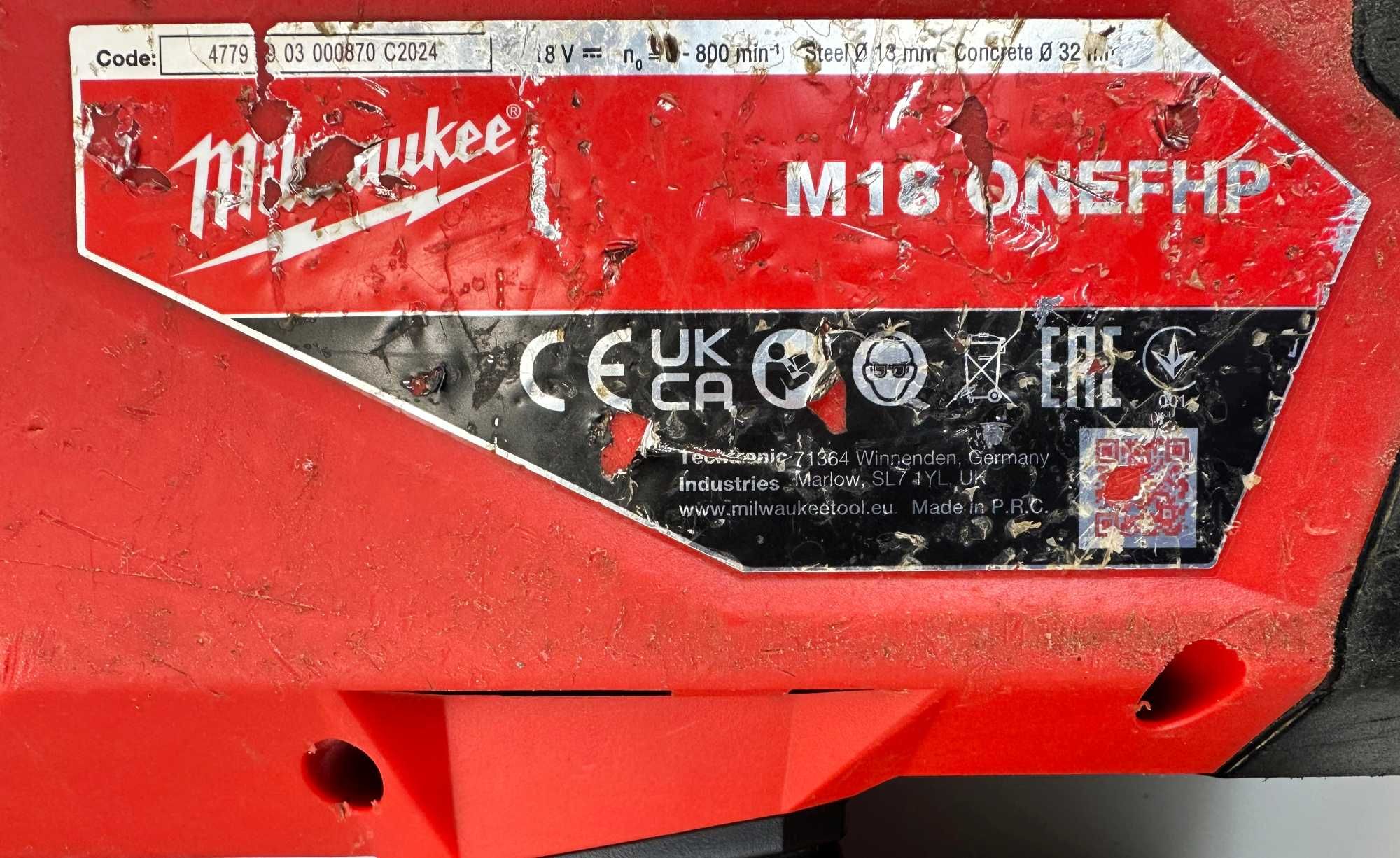 Milwaukee M18 ONEFHP - Мощен безчетков перфоратор 18V 5.0J 2024г.