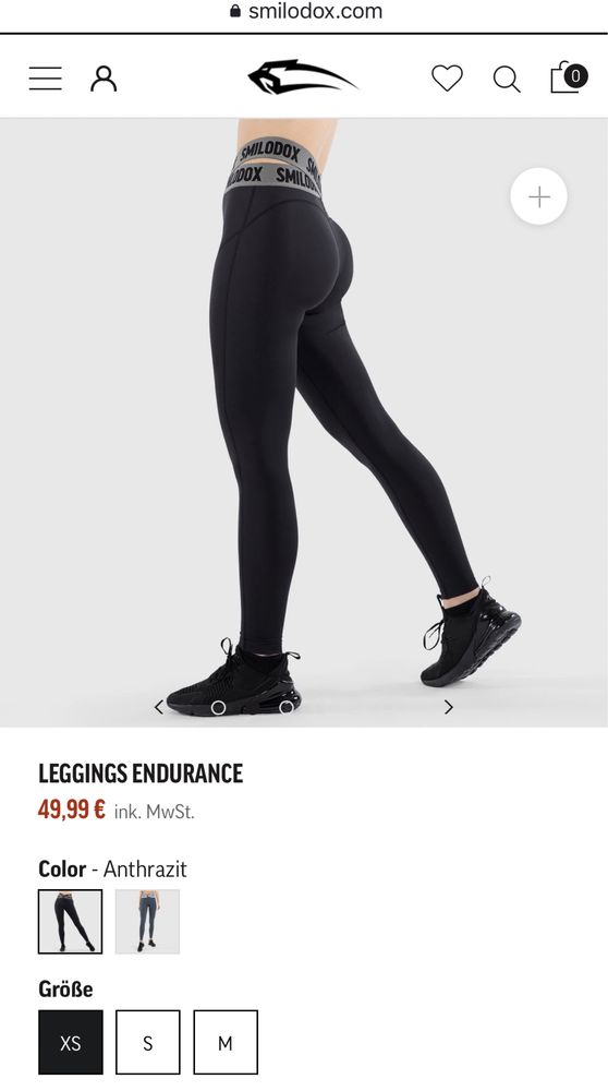 НОВ Smilodox Endurance Leggings - дамски спортен клин - р.М