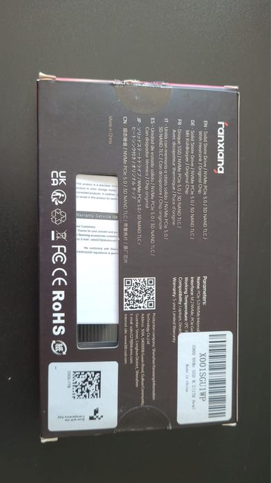 Pcle gen5 M.2. 1tb