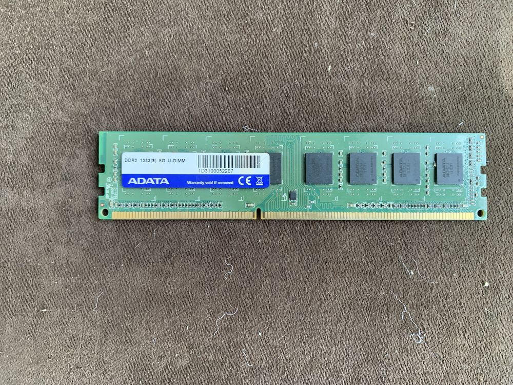 8GB DDR3 1333MHz RAM – за настолен компютър