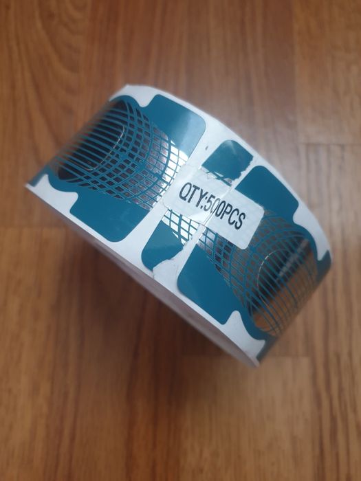 Формы бумажные для наращивания ногтей