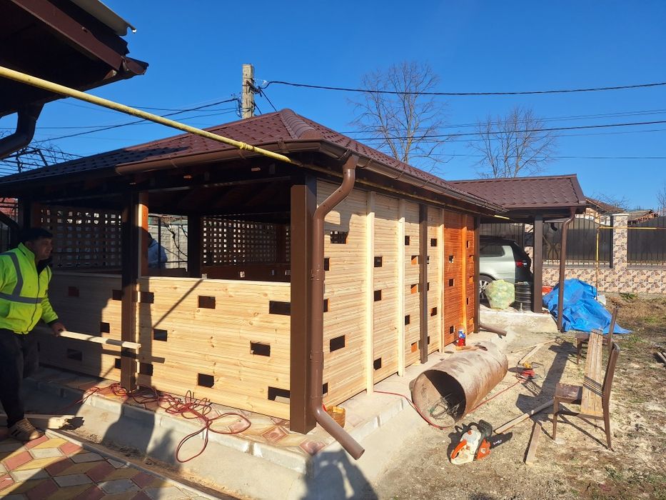 Foișor și terase mobilier și gradina