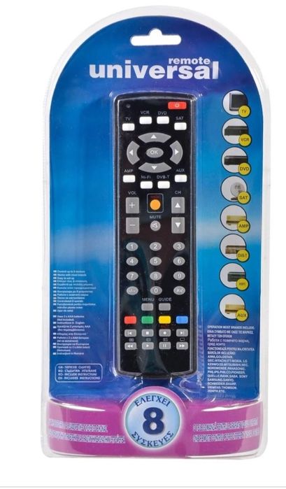 Telecomanda univerala tv televizor video antena satelit amplificator