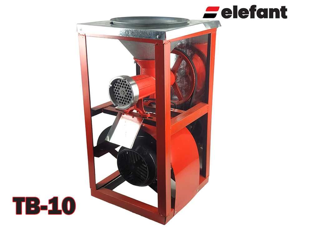 Месомелачка електрическа Elefant TB-10, 1500W, 150-300 кг/час