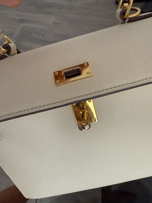 Чанта Kelly бяла промо цена 140