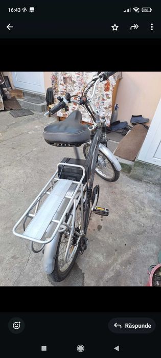 Bicicleta electrica cu acceleratie