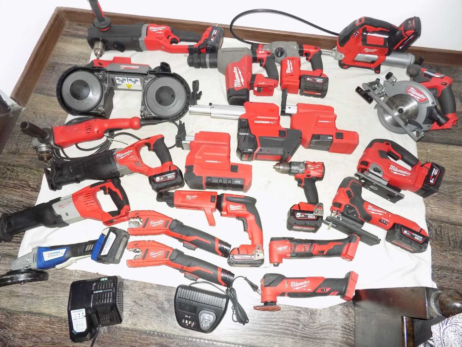 Milwaukee M 18 CHX ,M18 FPD2 , M18 FJS , M18 FRAD 2 ,Flex 18V Berner