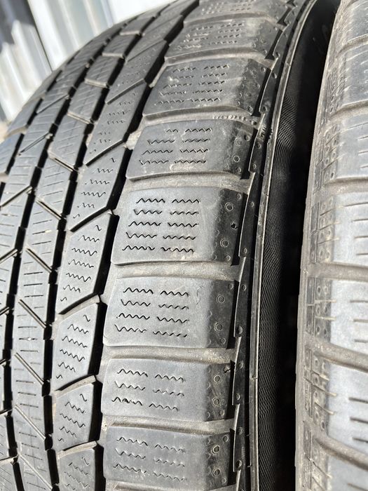 2 бр.  зимни гуми 235/55/18 Continental DOT 4118 5 mm