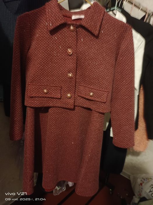 Костюм-платье на девочку 7-8-9 лет