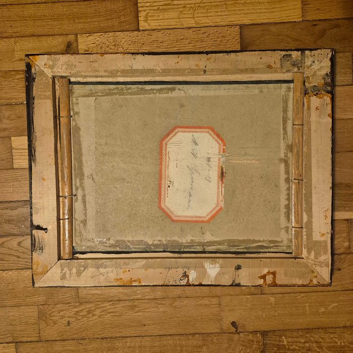 Pictură Ulei  Nașterea Domnului, 1937, 40x30 cm