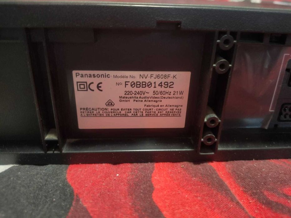 Panasonic NV-FJ608F-K video hi-fi