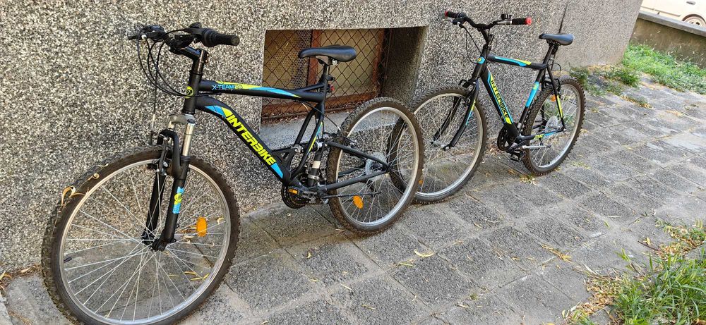 Продавам два юношески велосипеда INTERBIKE 26" - ДОГОВАРЯНЕ за ДВАТА!