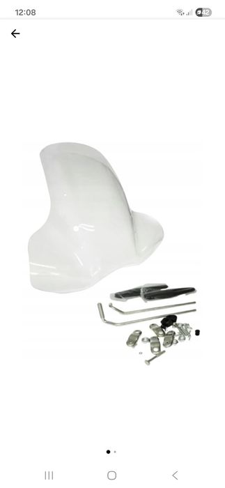 Parbriz moto cu prinderi universale