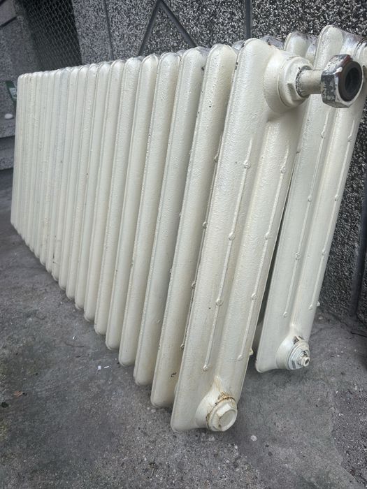 Котел 100 см х 52 см 33 KW, Чугунени радиатори 60см х 125см