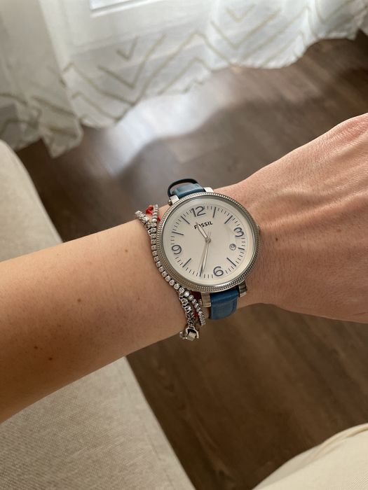 Ceas Fossil, dama, curea piele