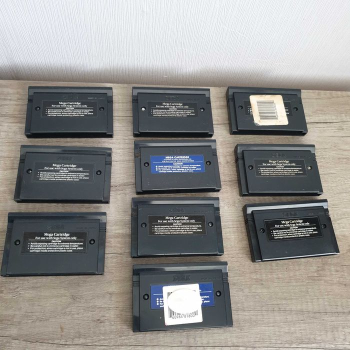 Оригинални игри за Sega Master -10 броя