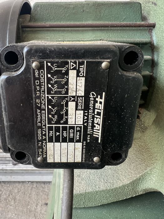 Masina de slefuit lemn slaif Felisatti trifazic