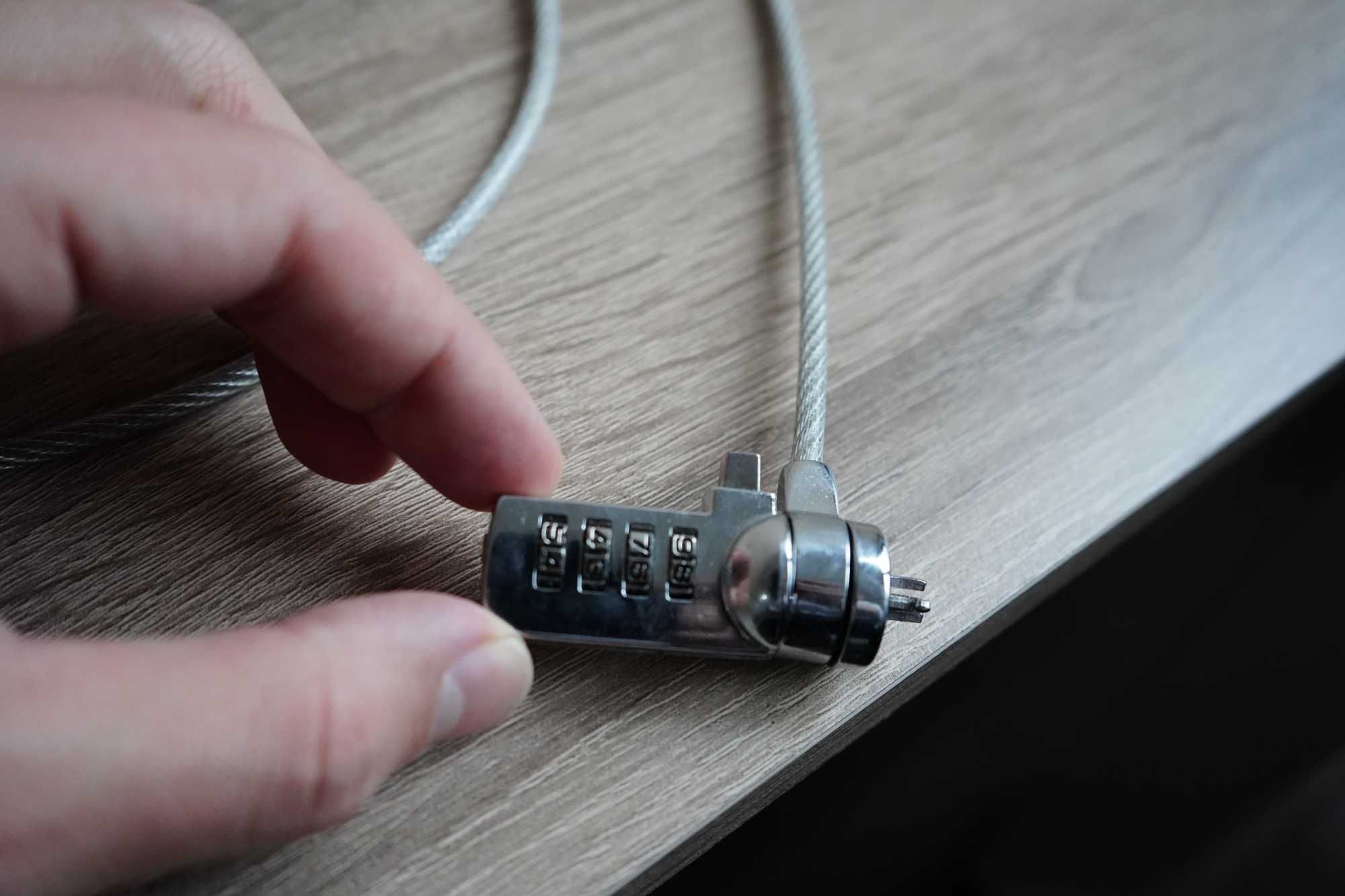 Защитна кабелна ключалка за лаптоп Комбинирана брава против кражба