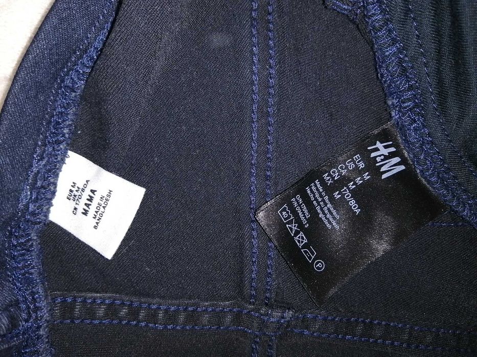 Blugi bleumarin H&M Gravide colecția MAMA - mărimea M