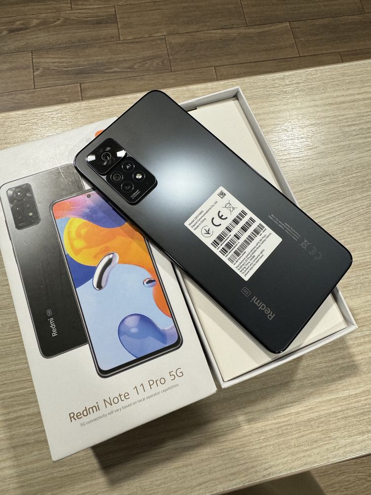 Xiaomi Redmi Note 11 Pro, 8GB RAM, 128GB, 5G, Gray!!