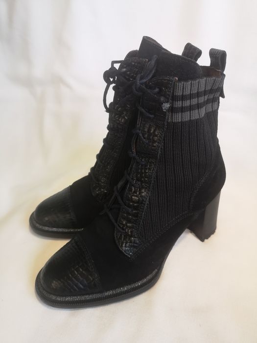 Hispanitas, дамски боти естествен велур, номер 36