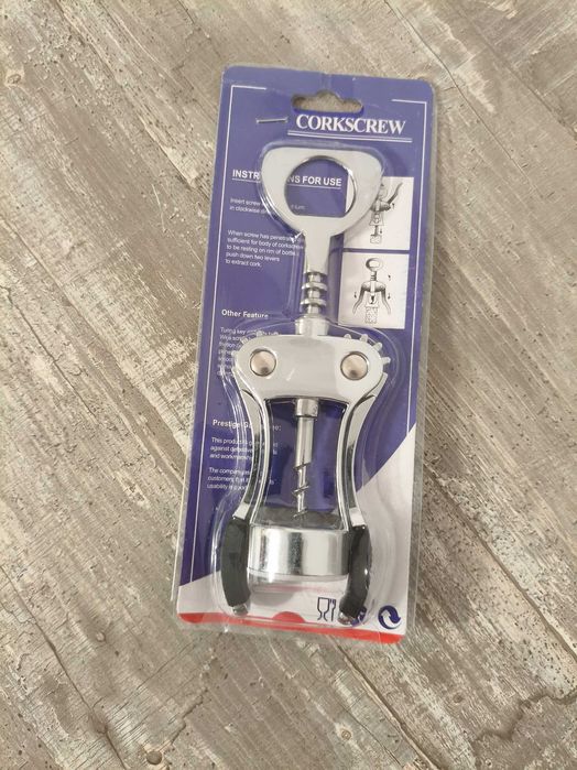 Tirbușon profesional Mixtooltoys, multifuncțional, inox/zinc