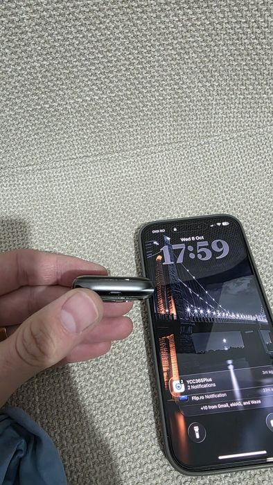 Apple watch 4 44 mm vine cu cutia originala si accesorii