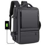 Rucsac Calatorie WizzAir, Extensibil, Business, 40 L, Negru, OBRALIX®
