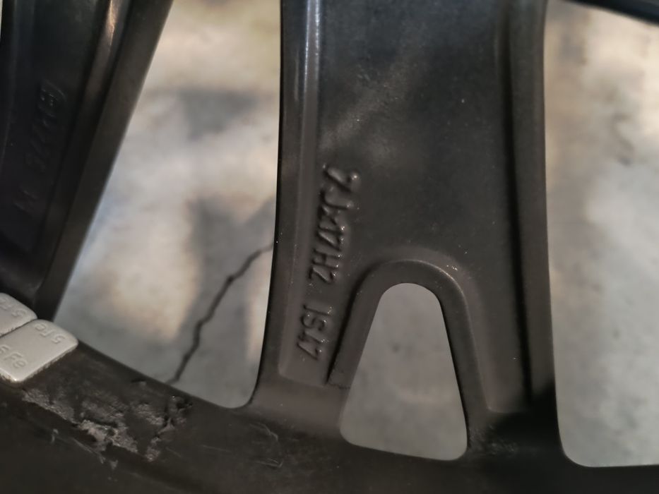 Jante aliaj BMW r17 seria 1 F40 F44 5x112 anvelope iarna 195 55 17