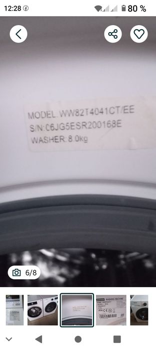 Vând mașina de spălat rufe