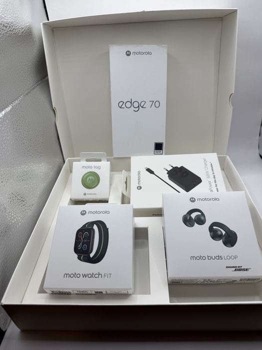 Motorola Edge 70 + pachet de accesorii sigilate