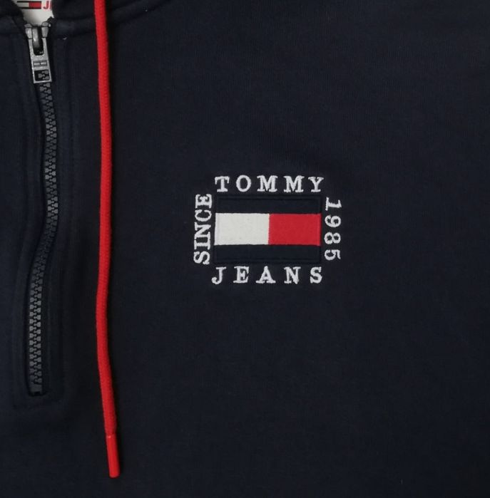 Tommy Jeans Logo Sweatshirt оригинално горнище XL памучен суичър горно