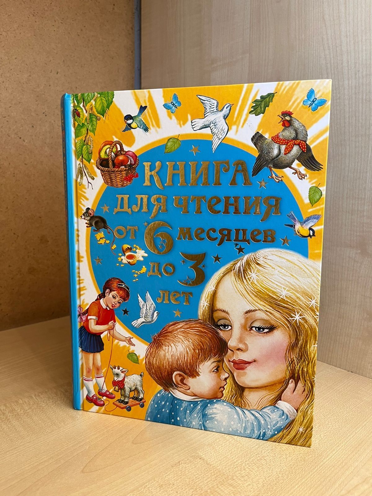 Подарок для малышей Книга для детей от 6 месяцев