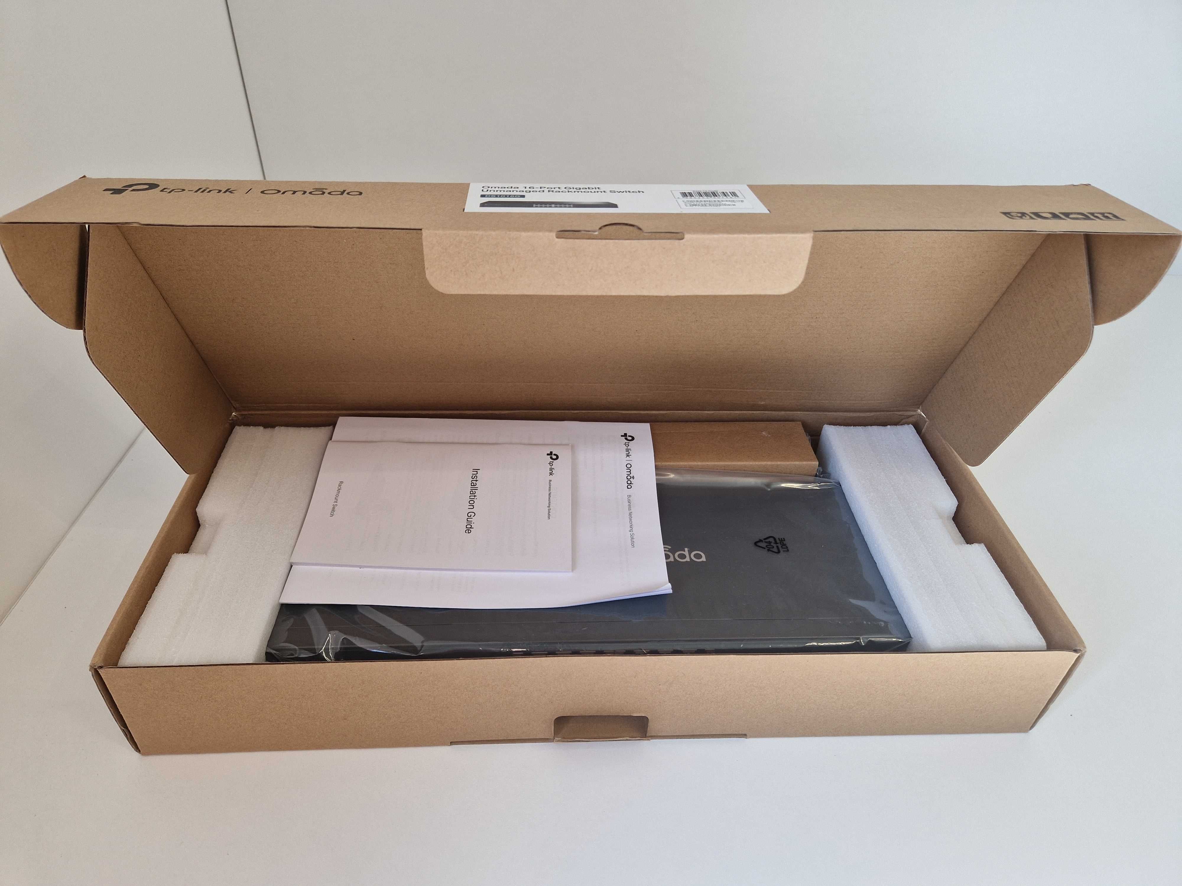 Суич TP-Link Omada DS1016G, 16 порта, Gigabit