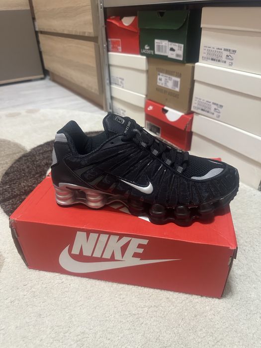 Nike Shox Black Silver 41-42-43-45
