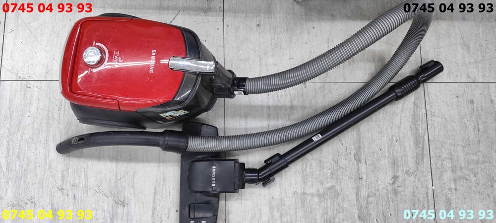 aspirator samsung VCDC15SV rosu complet cu proba