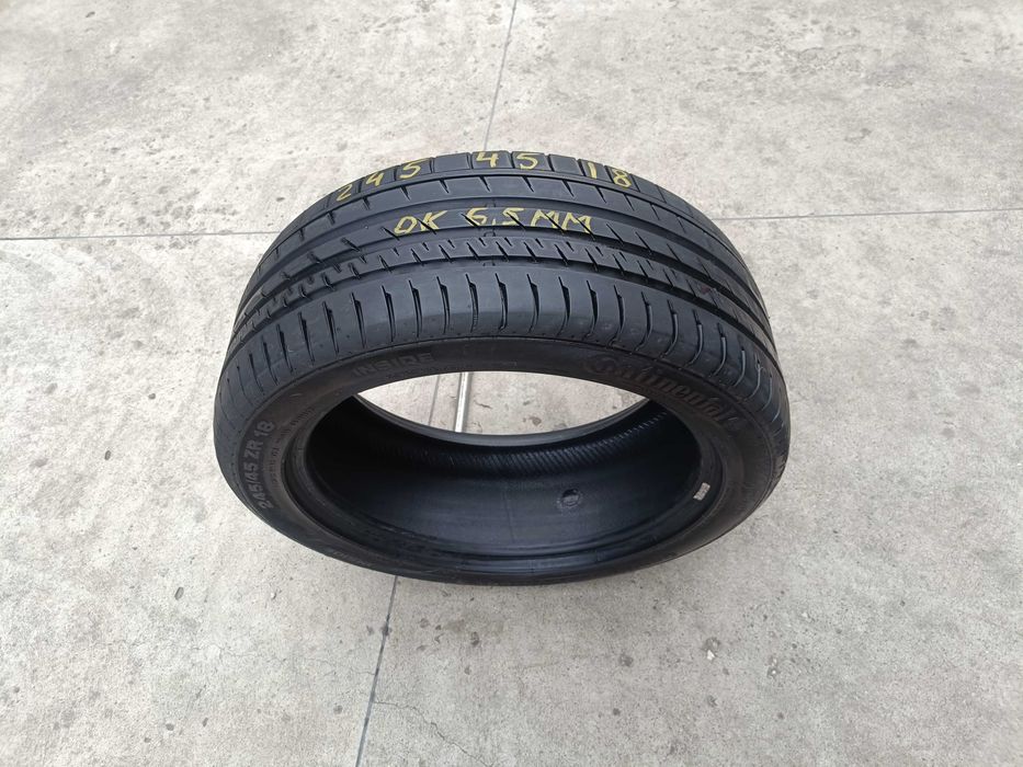 O anvelopa vara 245 45 18 continental sportcontact 3 profil de 6,5 mm