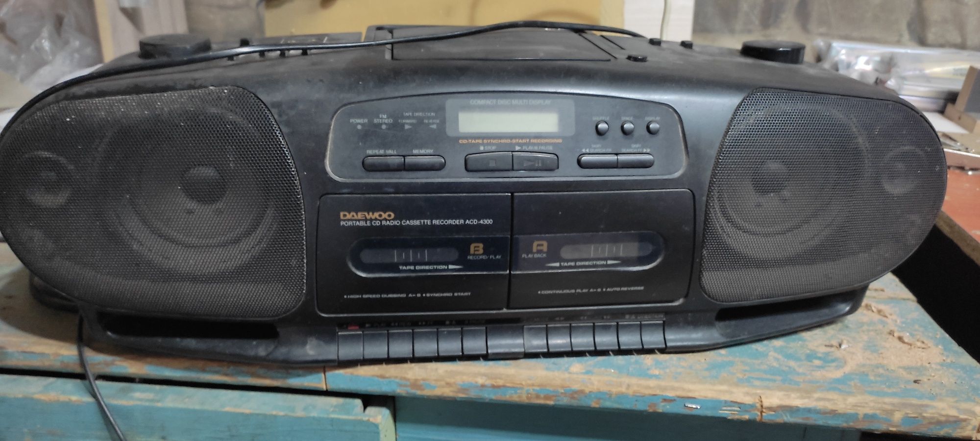 Магнитофон daewoo