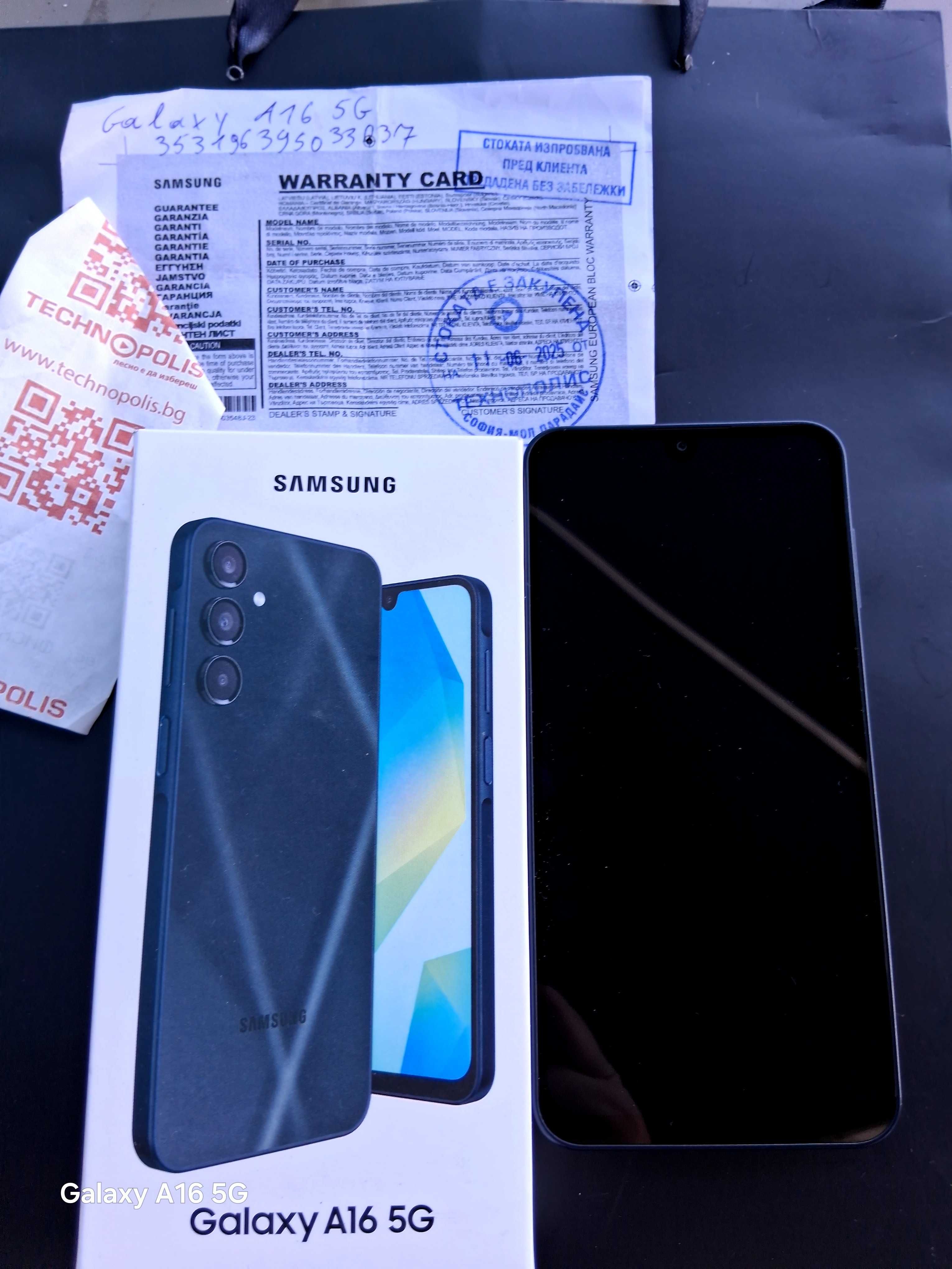 Samsung A16 нов 128GB 4 GB