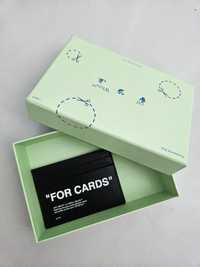 Unisex card holder off white