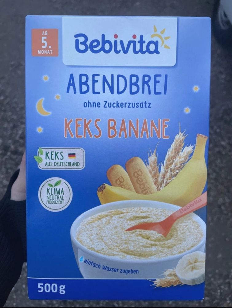 Bebivita terci de lapte fara zahar adaugat