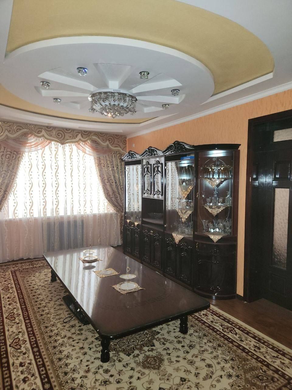 4 хонали квартира + лоджа