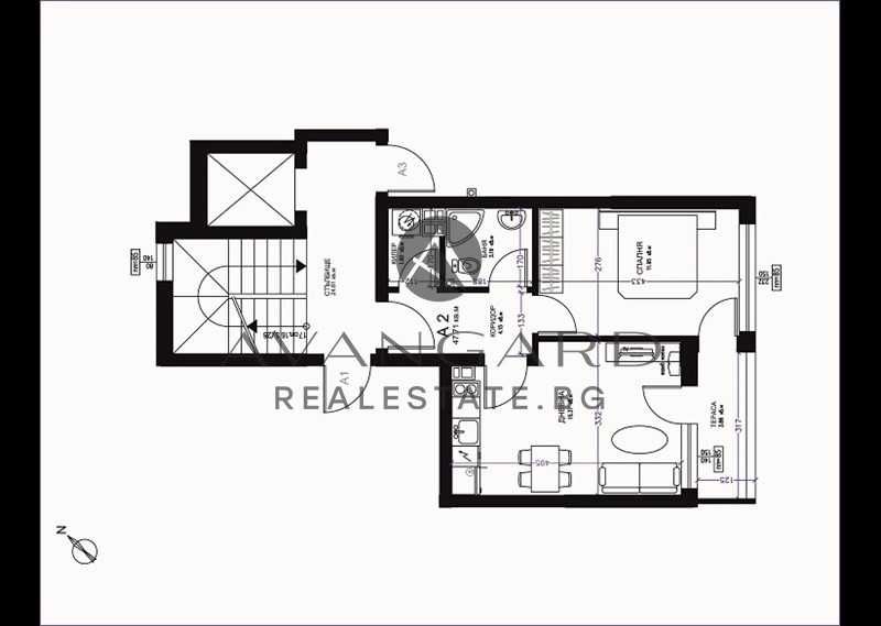 Продава се Двустаен апартамент в Пловдив, Център - 57 кв.м за 1600 €/кв.м - Снимка #4