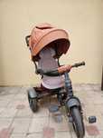 Tricicleta Coccolle Giro Plus Caramiziu multifunctionala