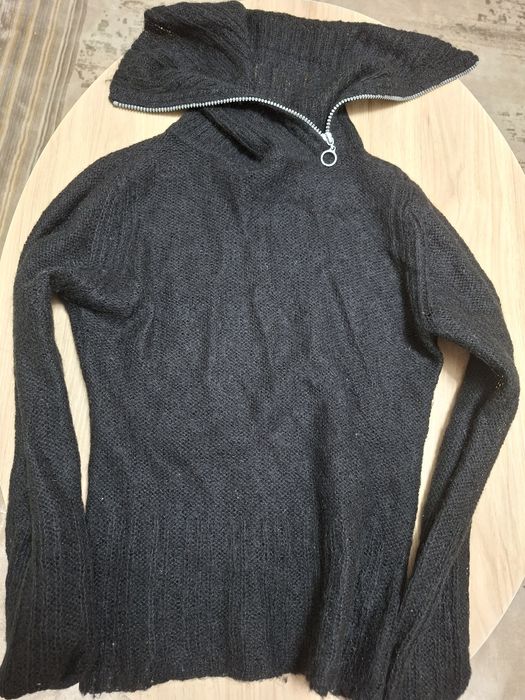 Женское кожанное пальто