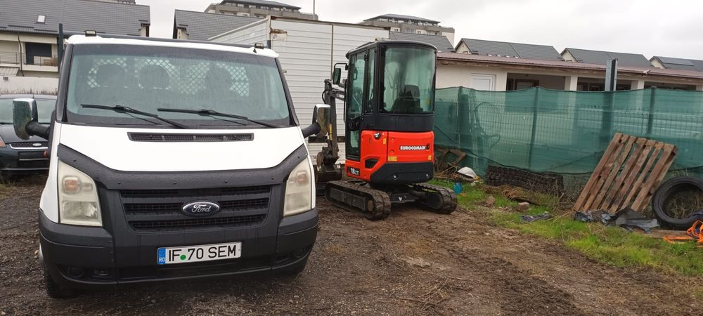 Basculanta 3500 kg axa dubla permis cat B