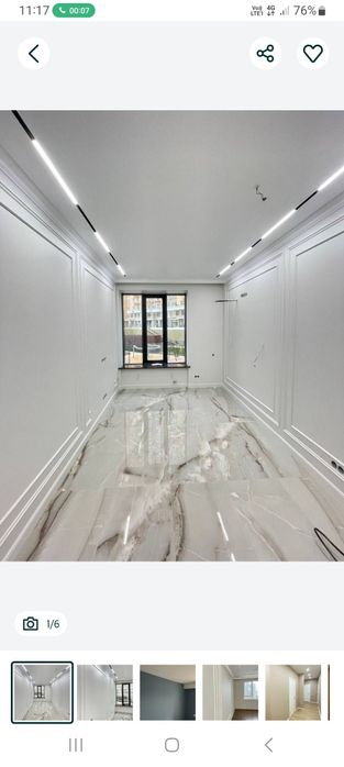 Покраска фасада стен потолков