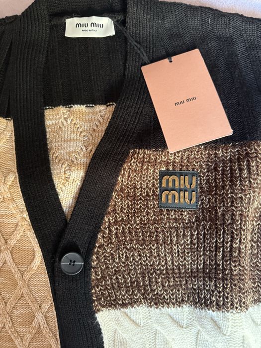 Плетена Жилетка Miu Miu